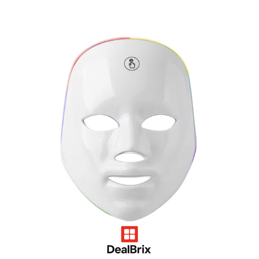 7-Color LED Face & Neck Light Therapy Mask – Anti-Aging, Skin Tightening & Whitening – Wireless Home Beauty Device